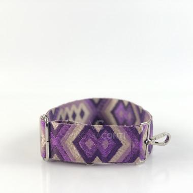 Ремешок для сумки фиолетовый