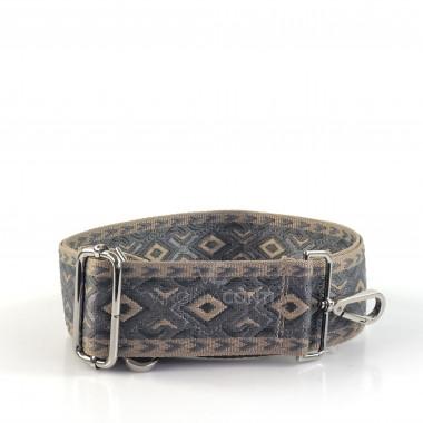 Ремешок для сумки темно-серый