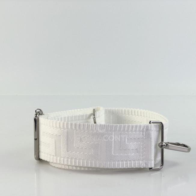 Ремешок для сумки белый