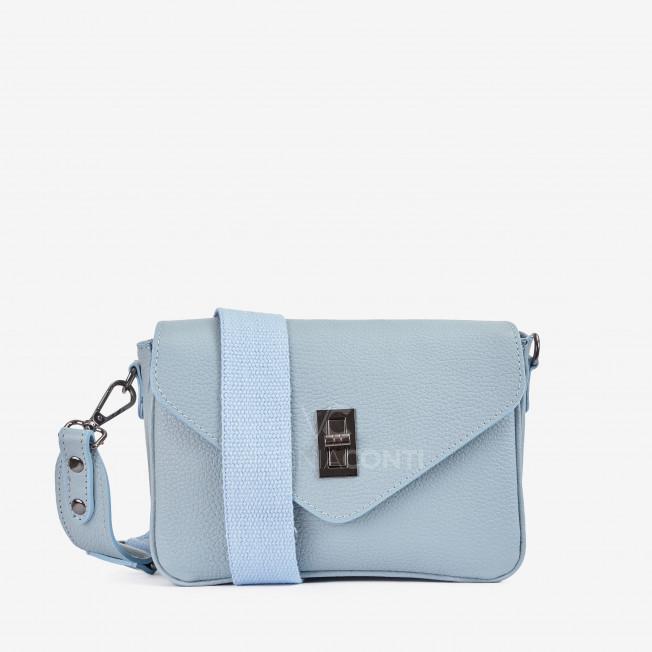 Сумка через плече (крос-боді) Virginia Conti блакитна