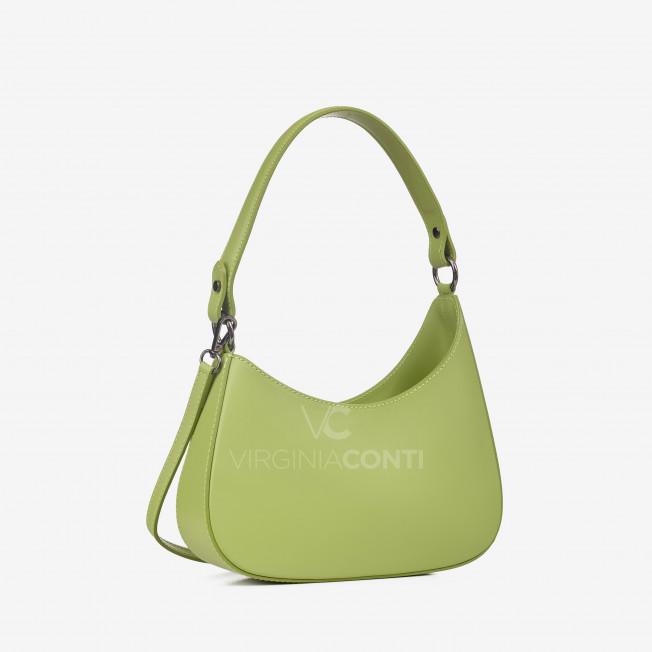 Сумка-багет Virginia Conti салатова