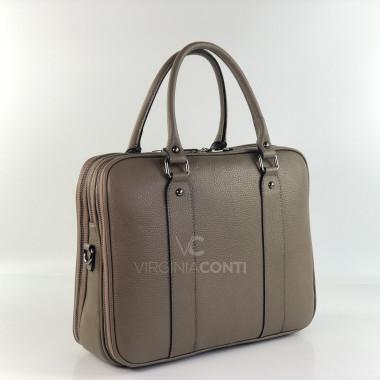 Сумка для ноутбука Virginia Conti цвета темный тауп