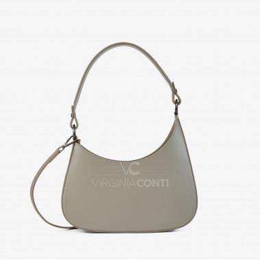 Сумка-багет Virginia Conti кольору капучіно