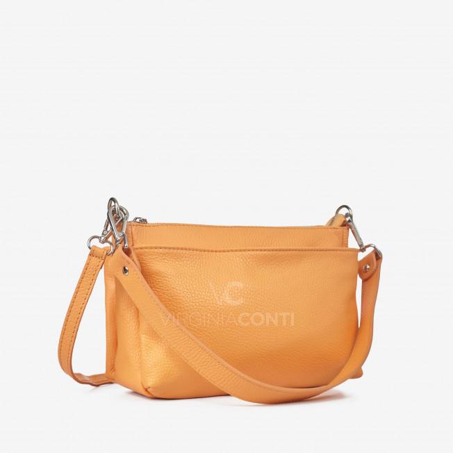 Сумка через плечо (кросс-боди) Virginia Conti светло-оранжевая