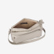 Сумка через плече (крос-боді) Virginia Conti світло-сіра фото 2