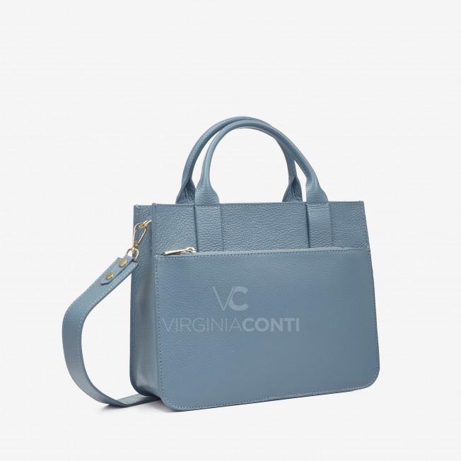 Сумка Virginia Conti Джинсового цвета