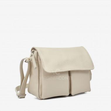 Сумка через плечо (кросс-боди) Virginia Conti бежевая