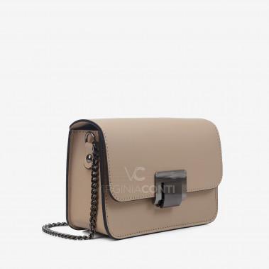 Сумка через плече (крос-боді) Virginia Conti кольору світлий тауп