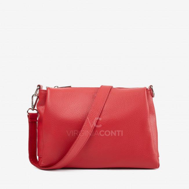 Сумка через плече (крос-боді) Virginia Conti червона