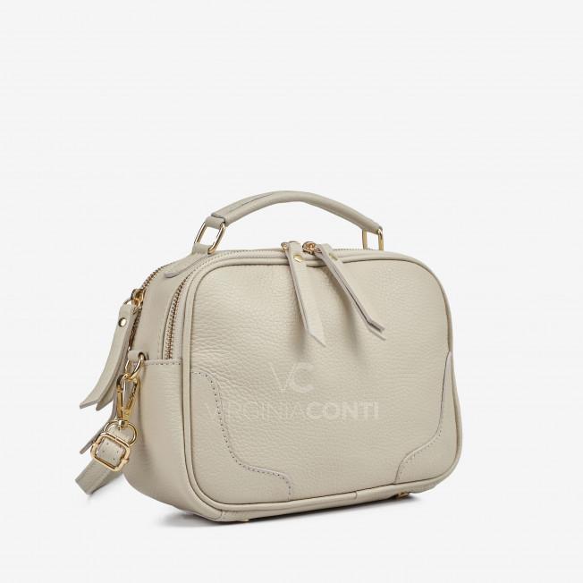 Сумка через плече (крос-боді) Virginia Conti бежева