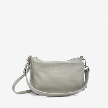 Сумка через плечо (кросс-боди) Virginia Conti светло-серая