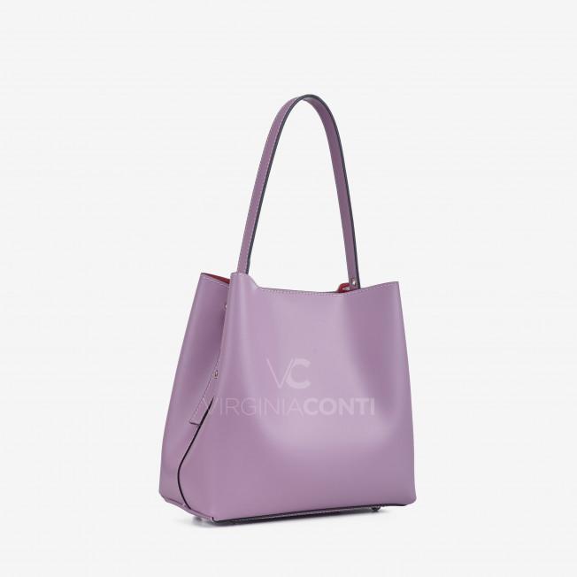 Шоппер Virginia Conti кольору лаванда