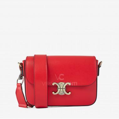 Сумка через плече (крос-боді) Virginia Conti червона