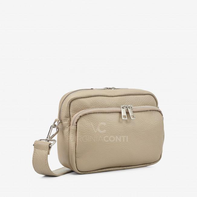 Сумка через плечо (кросс-боди) Virginia Conti цвета светлый тауп