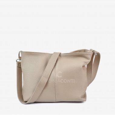Сумка через плече (крос-боді) Virginia Conti кольору світлий тауп