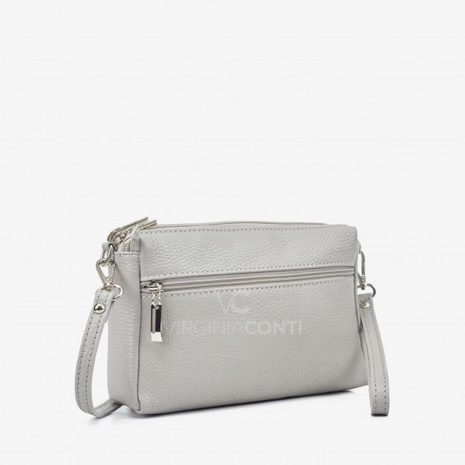 Сумка через плечо (кросс-боди) Virginia Conti светло-серая