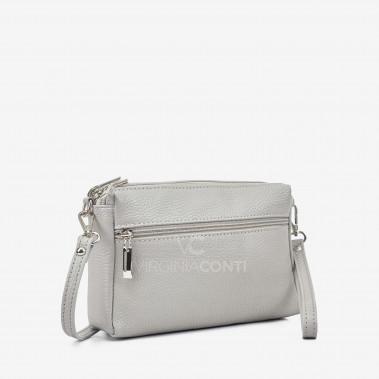 Сумка через плечо (кросс-боди) Virginia Conti светло-серая