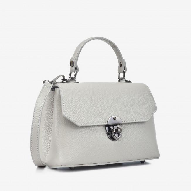 Сумка через плече (крос-боді) Virginia Conti світло-сіра