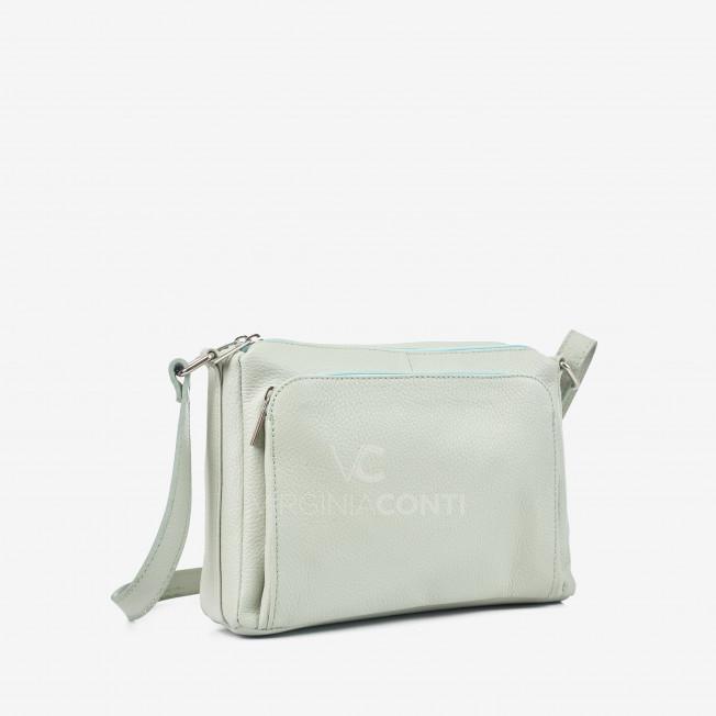 Сумка через плече (крос-боді) Virginia Conti кольору зелений чай