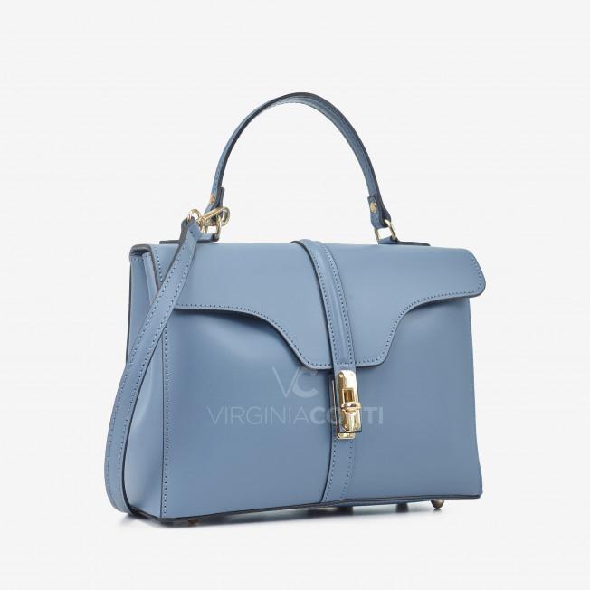 Сумка Virginia Conti Джинсового кольору
