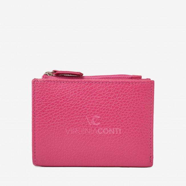Кошелек - картхолдер Virginia Conti цвета фуксия