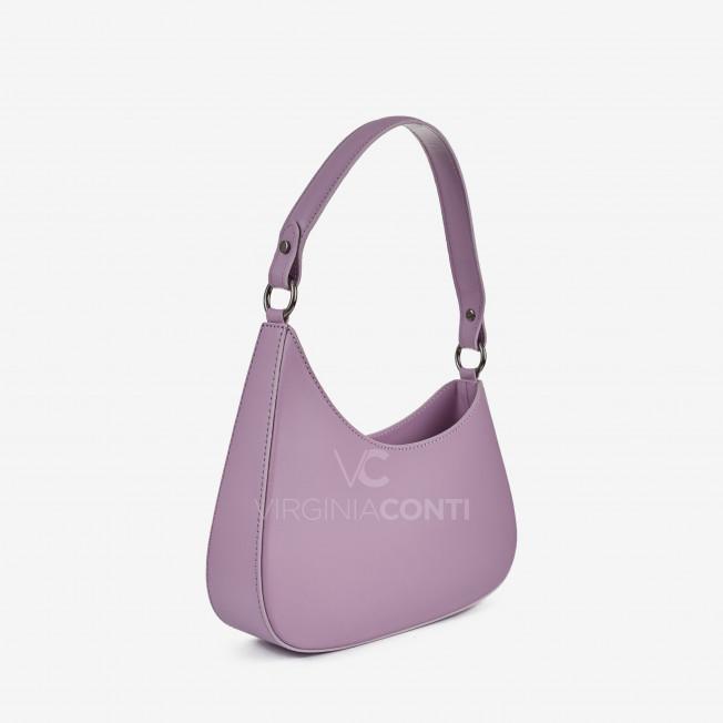 Сумка-багет Virginia Conti кольору лаванда