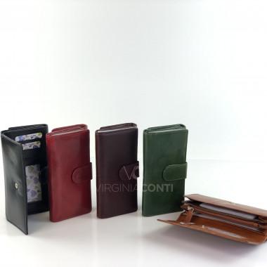 Гаманець Virginia Conti винного кольору