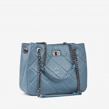 Сумка Virginia Conti Джинсового кольору