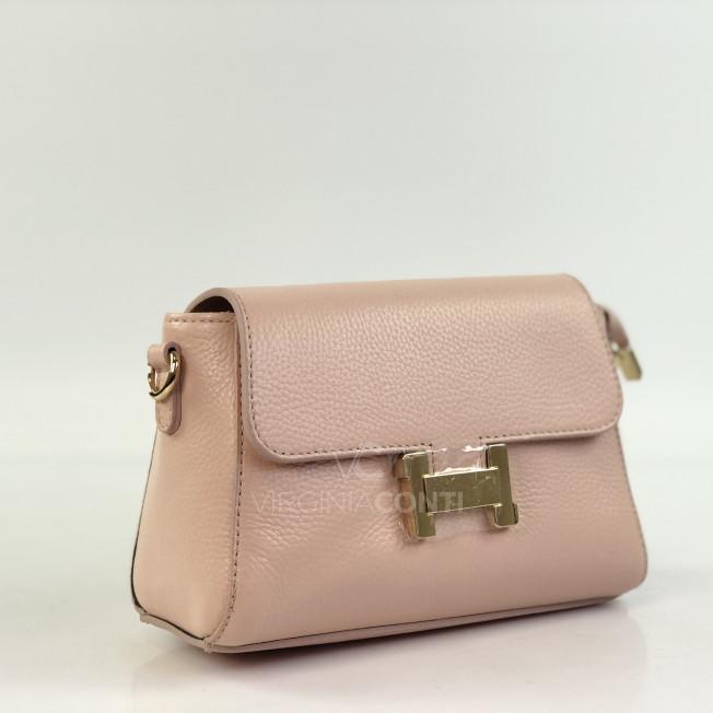 Сумка через плече (крос-боді) Virginia Conti світло-рожева