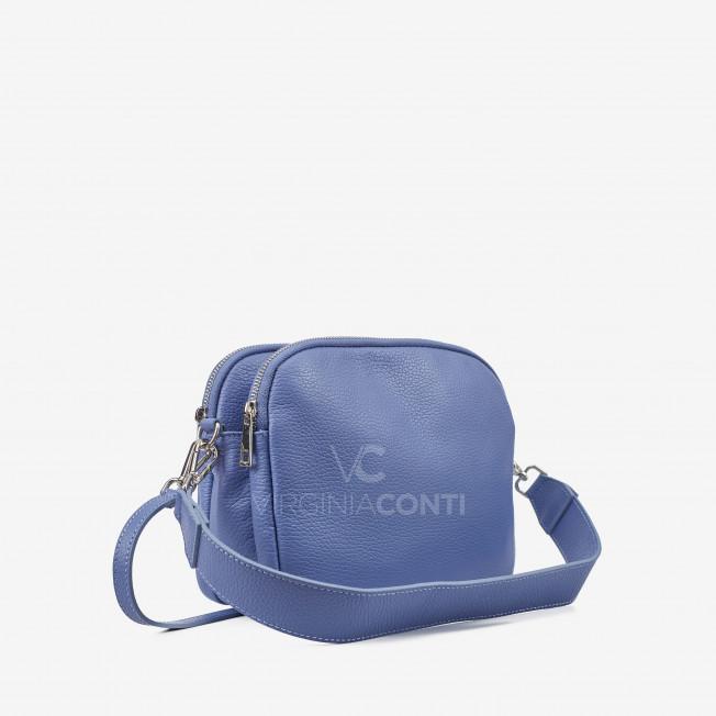 Сумка через плече (крос-боді) Virginia Conti кольору індиго