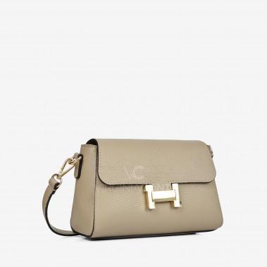 Сумка через плече (крос-боді) Virginia Conti кольору світлий тауп