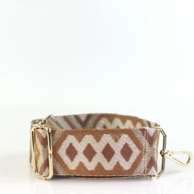 Ремешок для сумки рыжий