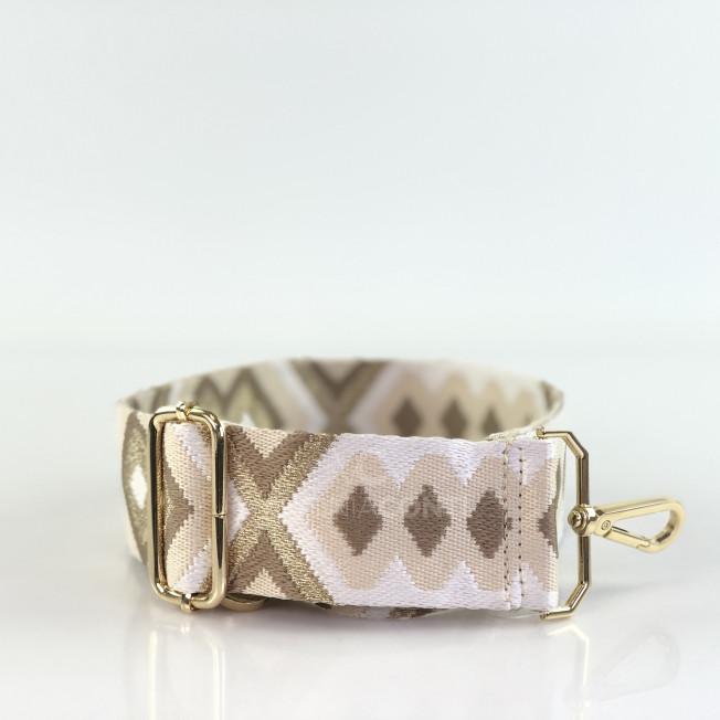 Ремешок для сумки бежевый