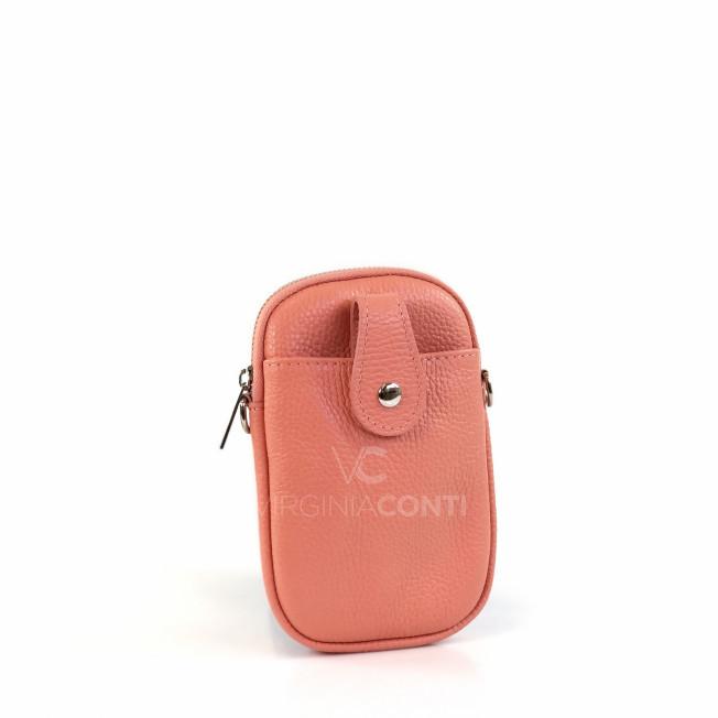 Сумка через плечо (кросс-боди) Virginia Conti светло-коралловая