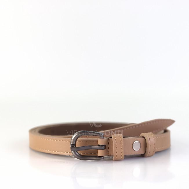 Ремінь 15 мм Virginia Conti кольору світлий тауп