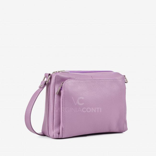 Сумка через плече (крос-боді) Virginia Conti сливового кольору