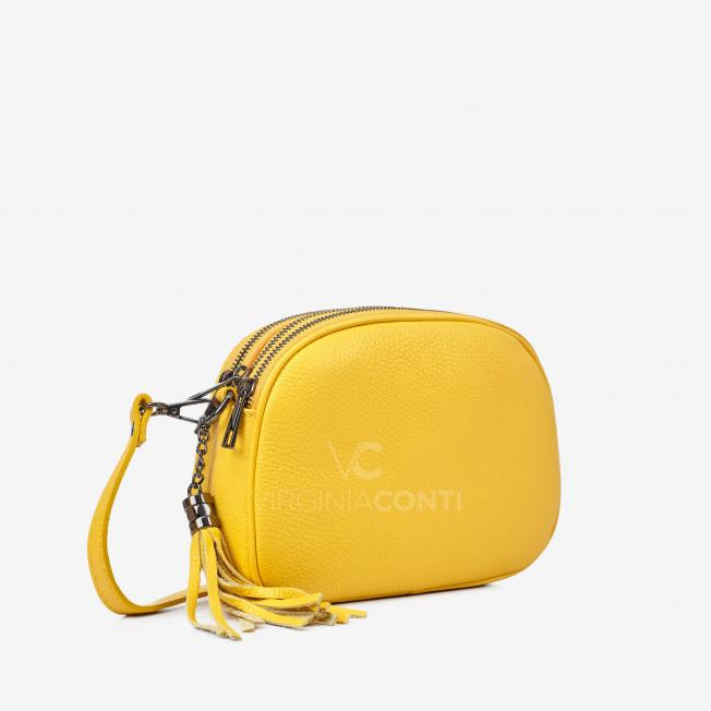 Сумка через плече (крос-боді) Virginia Conti жовта