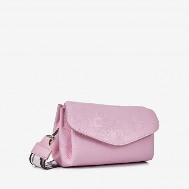 Сумка через плече (крос-боді) Virginia Conti світло-рожева