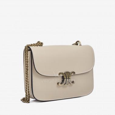 Сумка через плечо (кросс-боди) Virginia Conti нюдовая