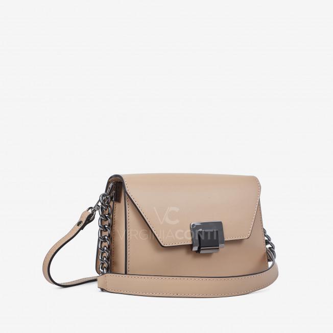 Сумка через плечо (кросс-боди) Virginia Conti цвета светлый тауп