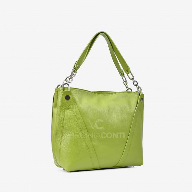 Сумка на плечо Virginia Conti салатовая