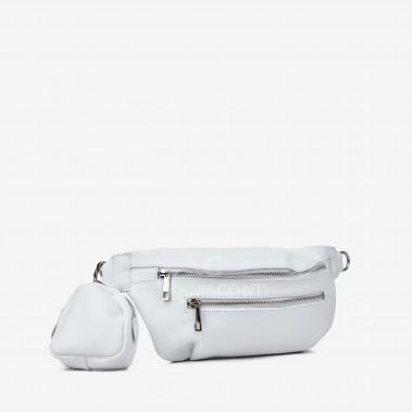 Поясна сумка (Сумка-банан) Virginia Conti біла