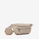 Поясная сумка (Сумка-банан) Virginia Conti цвета светлый тауп фото 1