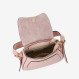 Сумка через плече (крос-боді) Virginia Conti світло-рожева фото 2