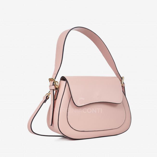 Сумка через плече (крос-боді) Virginia Conti світло-рожева
