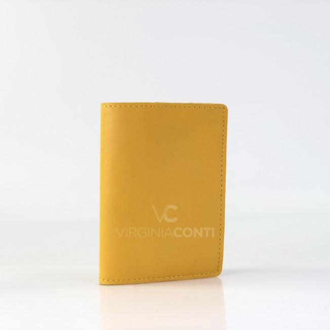 Обложка для паспорта Virginia Conti желтая