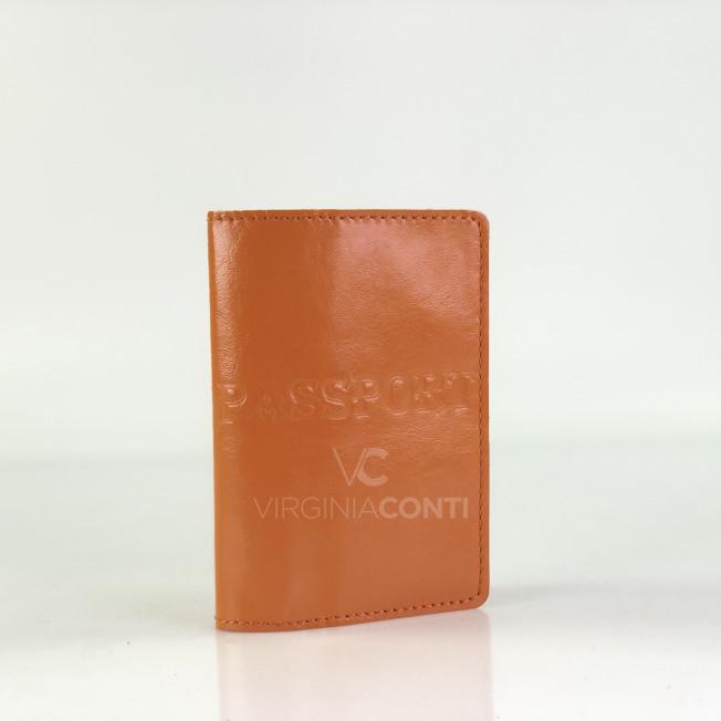 Обложка для паспорта Virginia Conti рыжая