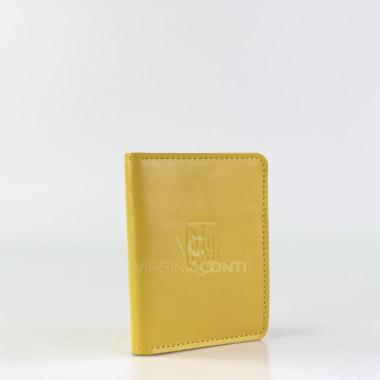 Обложка для ID паспорта Virginia Conti желтая
