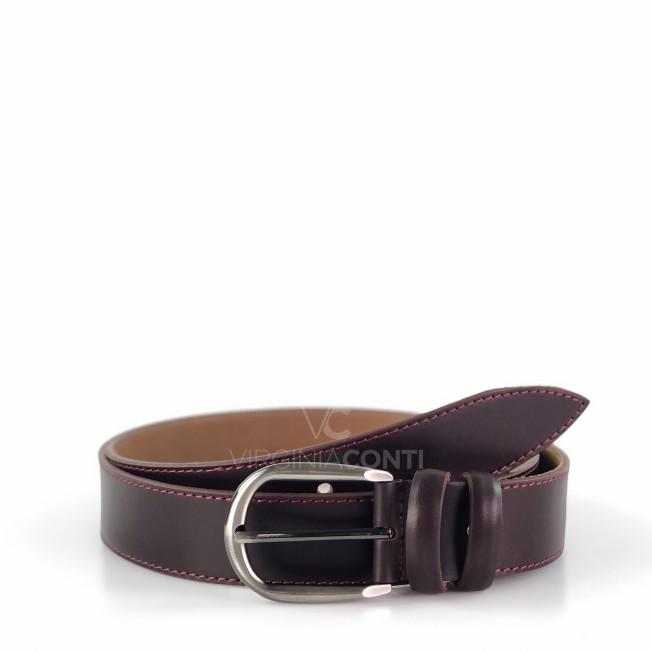Ремінь 35 мм Virginia Conti бордовий
