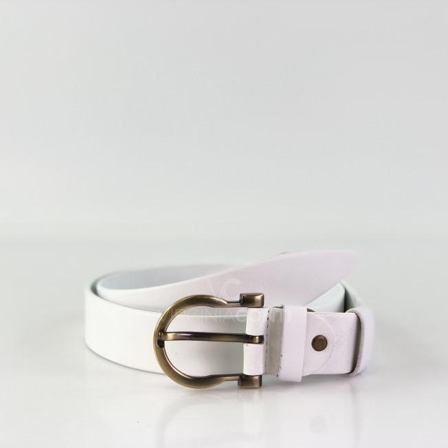 Ремінь 35 мм Virginia Conti білий